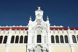 Monument Prints: Panama, Panama City, Cosco Viejo, Plaza Bolivar, Palace Of Bolivar