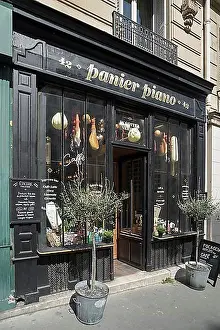Harbour Town Prints: Panier Piano Life Centre, 42 Rue Saint-Jacques, Paris, France, Europe