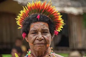 Culture Prints: Papua New Guinea man of the Yari Yari tribe in the Kofure area; Kofure