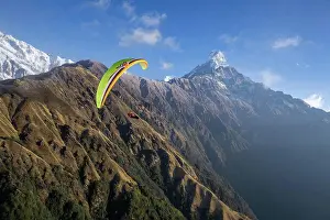 Cloud Sky Prints: Paragliding in Nepal