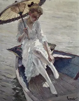 Impressionism Prints: Parasol by Edward Cucuel, 1875-1955