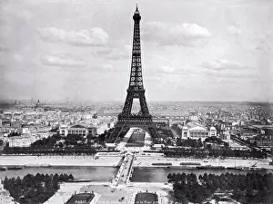 Landmarks Prints: Paris, France: c. 1889