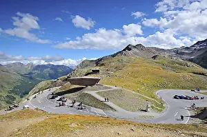 Exterior Photograph Prints: Pass Museum at the crest of Timmelsjoch High Alpine Road