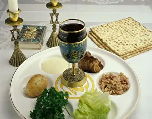 Sseditor Aa Prints: Passover Seder Plate