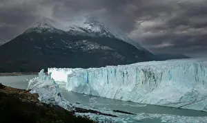 Glacier Prints: Patagonia, Lake Argentino, Andes Mountains