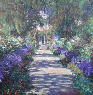 1926 Prints: Path in Monet's garden in Giverny, 1902