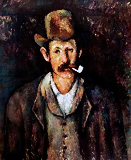 Smoking Prints: Paul Cézanne Man with a Pipe, 1892-96