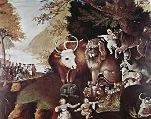 Cheetah Prints: The Peaceable Kingdom Edward Hicks (1780-1849 American)