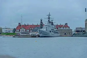 Museums Prints: Peder Skram (F352), former frigate of the Danish Navy