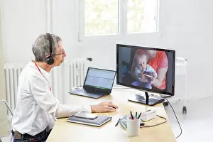 Fever Prints: Pediatric video consultation for a child with a high temperature