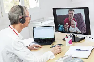 Fever Prints: Pediatric video consultation for a child with a high temperature