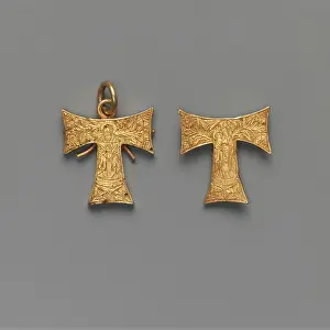 Originally Prints: Pendant Capsule in the Form of a Tau Cross