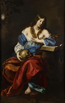 Mary Magdalene Prints: The Penitent Magdalene, 1655-1665 Niccolo Renieri