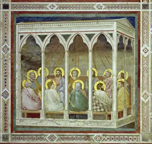 Arches Prints: Pentecost Fresco Giotto di Bondone (c)