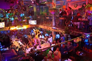 Animation Prints: People in Mango's Tropical Cafe