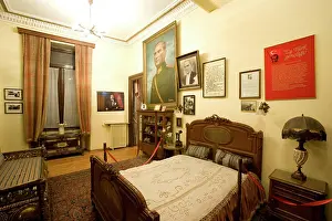Curtains Prints: Pera Palas Hotel, Istanbul, Turkey. Ataturk's room