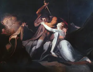 Discovered Prints: Percival Delivering Belisane from the Enchantment of Urma