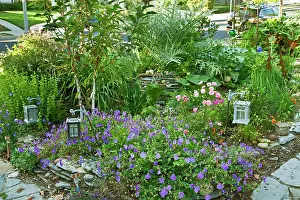 Produce Prints: Permaculture Garden designed by Larry Santoyo of Earthflow Design Works