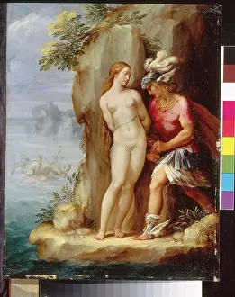 Hands Behind Back Prints: Perseus and Andromeda by Giuseppe Cesari