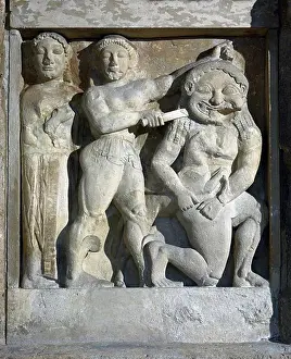 Sicily Prints: Perseus and Medusa. 301 BC. Metope