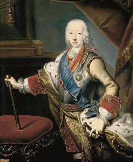Picture Prints: Peter III (1728-1762). Tsar of Russia from January to June 1762