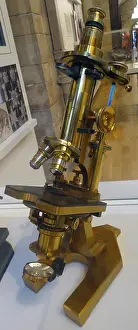 1905 Prints: Petrological light microscope. R & J Beck Ltd, London. Dated 1905