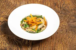 Objekt Prints: pfannkuchensuppe, flädlesuppe, fritattensuppe