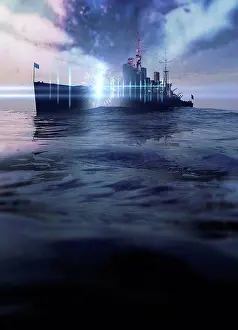 Navy Prints: Philadelphia Experiment, illustration