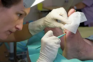 Foot Prints: Photo essay in the department of diabetology at Saint-Louis hospital