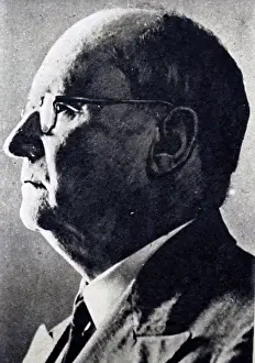 Southafrica Prints: Photograph of Daniel François Malan (1874-1959) a South African politician and Prime Minister of South Africa