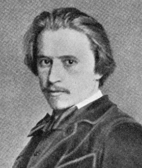 Slovenia Prints: Photograph of Hugo Wolf (1860-1903) an Austrian composer of Slovene origin