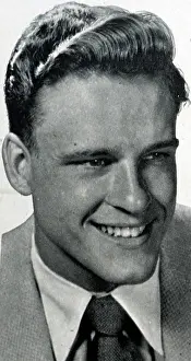 1926 Prints: Photograph of John Ericson (1926-2020) a German-American film and television actor