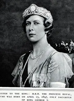 Princess Prints: Photograph of Mary, Princess Royal and Countess of Harewood (1897-1965) member of the British Royal Family