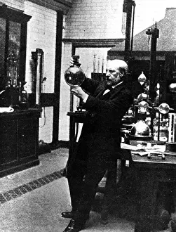 Science Prints: Photograph of Sir James Dewar (1842-1923) a Scottish chemist and physicist