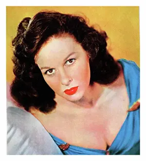 Actress Prints: Photograph of Susan Hayward (1917-1975) an American actress and model