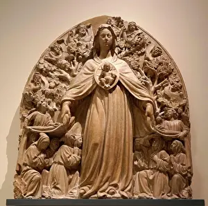 Virgin Prints: Photograph of the Virgin of the Misericordia by Bartolomeo Bon
