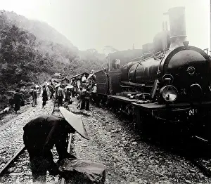 Connecting Prints: Photograph of The Yunnan-Haiphong railway an 855 km (531 mi) railway built by France during 1904-1910