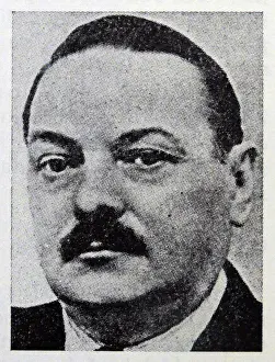 Soviet Prints: Photographic portrait of Andrej Zjdanov (1896-1948)