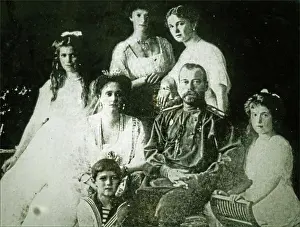 Maria Prints: Photographic portrait of the Romanov Family