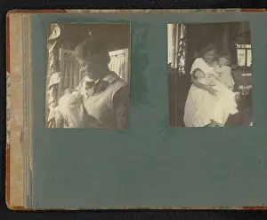 Two photos by Emilie van den Berg
