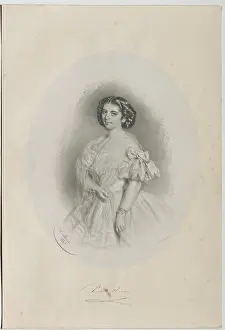 Gown Prints: Pia Ricci, Adolf Dauthage, lithographer, Joseph Stoufs, Printer