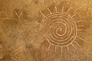 National Forest Prints: Pictographs, Alabama Hills, Inyo National Forest
