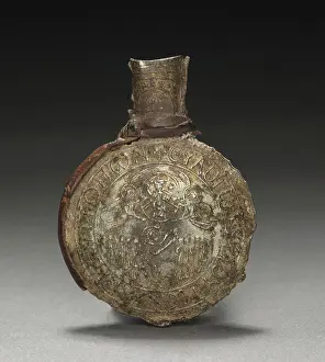 Leather Prints: Pilgrim's Ampulla with the Ascension (back)