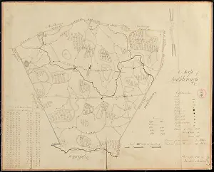 Plan of Southborough made by Larkin Newton, dated 1831, . Massachusetts. Office of the Secretary of State