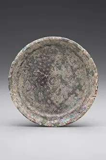 Hellenistic Prints: Plate, 1st century B.C. Cast mosaic glass