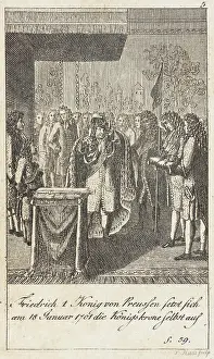 Brandenburg Prints: Plate 5 for History of Brandenburg for 1793
