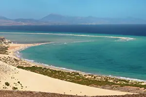 Incidental People Prints: Playa de Risco del Paso, Fuerteventura, Canary Islands, Spain, Atlantic, Europe
