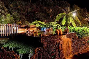 Culture Prints: Poca Da Dona Beija Hot Springs; Furnas, Sao Miguel, Azores, Portugal