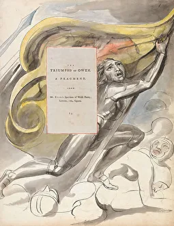 Knight Prints: Poems Thomas Gray Design 87 Triumphs Owen William Blake