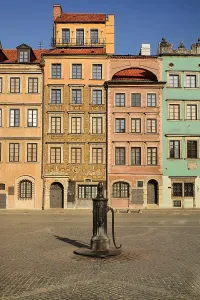 Shapes Prints: Poland, Warsaw, Stare Miasto or Old Town Square